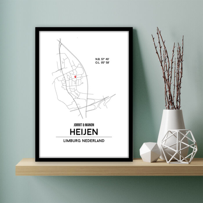 Heijen city poster - Afbeelding 3