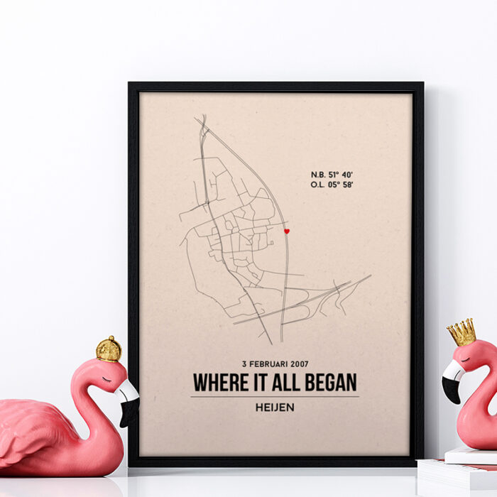 Heijen city poster - Afbeelding 2