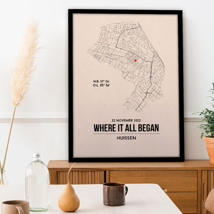 Huissen city poster - Afbeelding 2