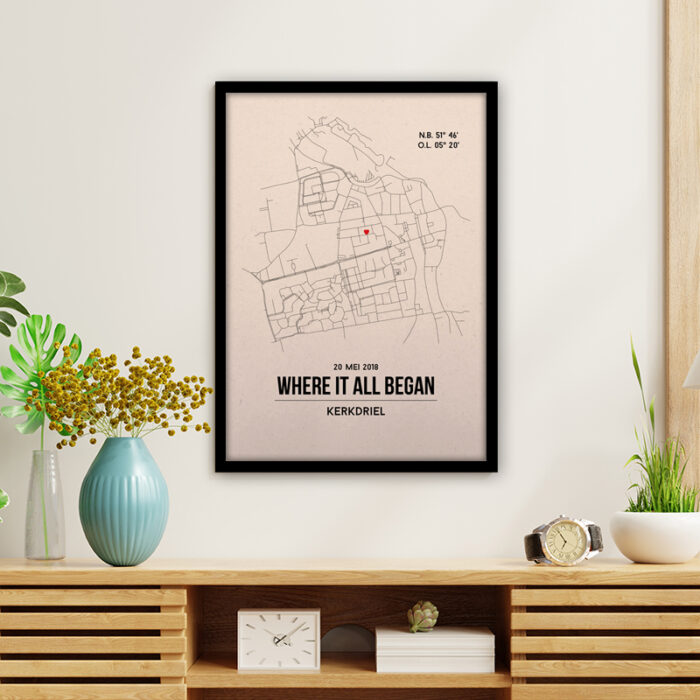 Kerkdriel city poster - Afbeelding 3