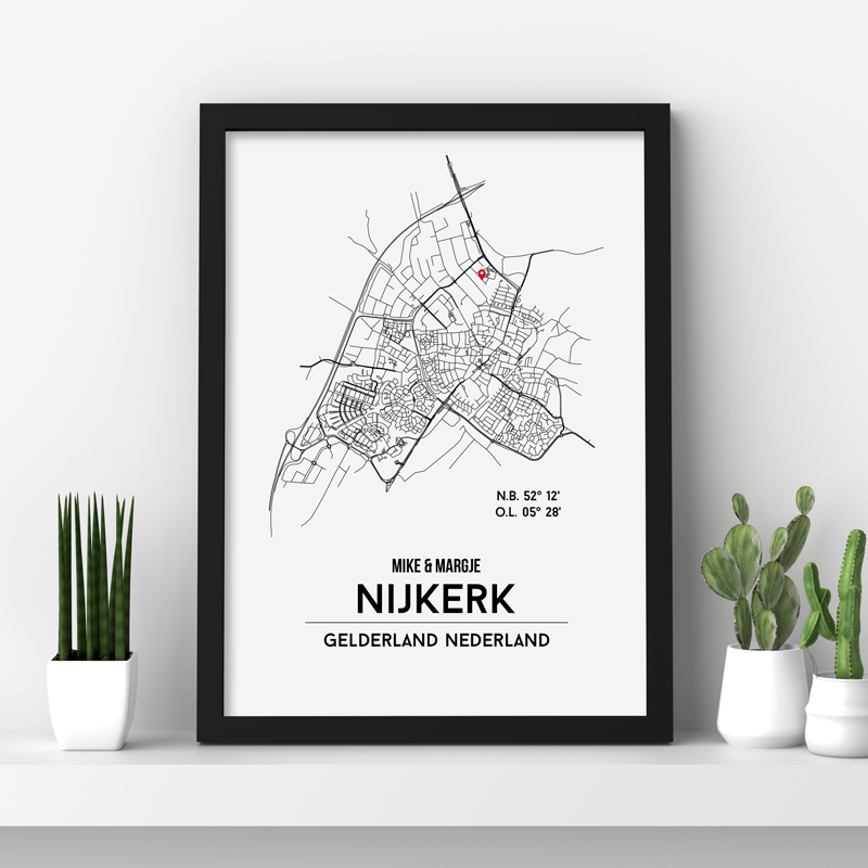 Nijkerk city poster - Afbeelding 2