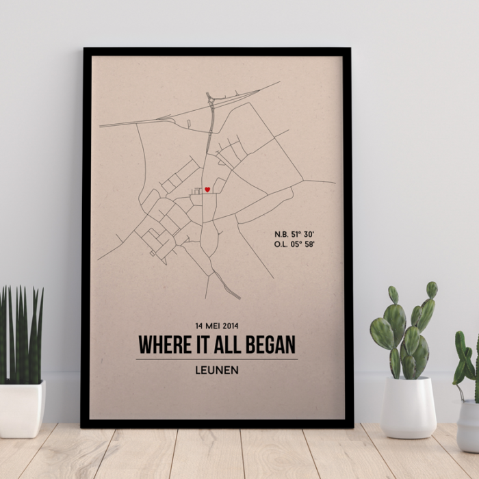 Leunen city poster - Afbeelding 3