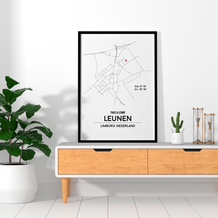 Leunen city poster - Afbeelding 2