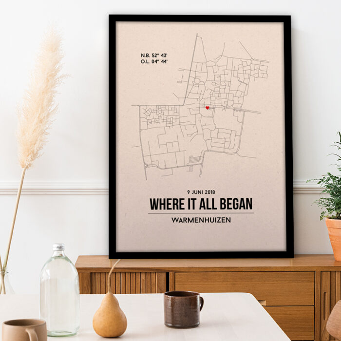 Warmenhuizen city poster - Afbeelding 2