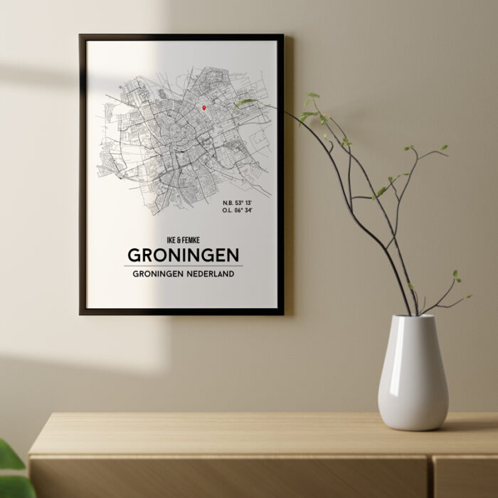 Groningen city poster - Afbeelding 3