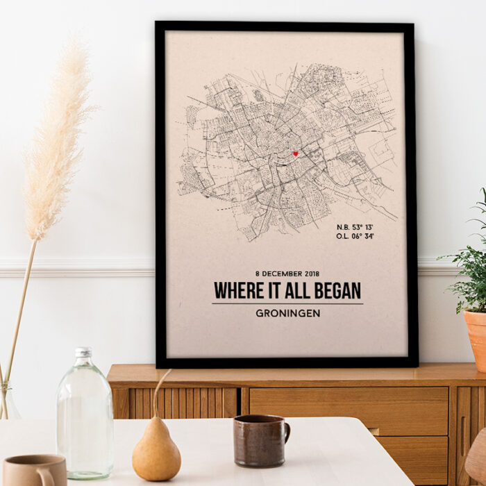 Groningen city poster - Afbeelding 2
