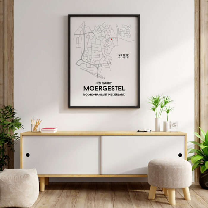 Moergestel city poster - Afbeelding 2