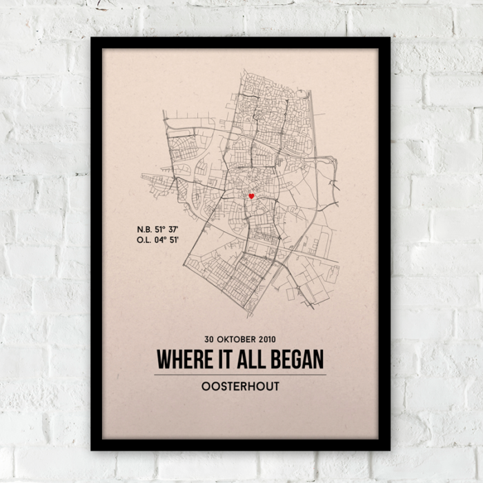 Oosterhout city poster - Afbeelding 2