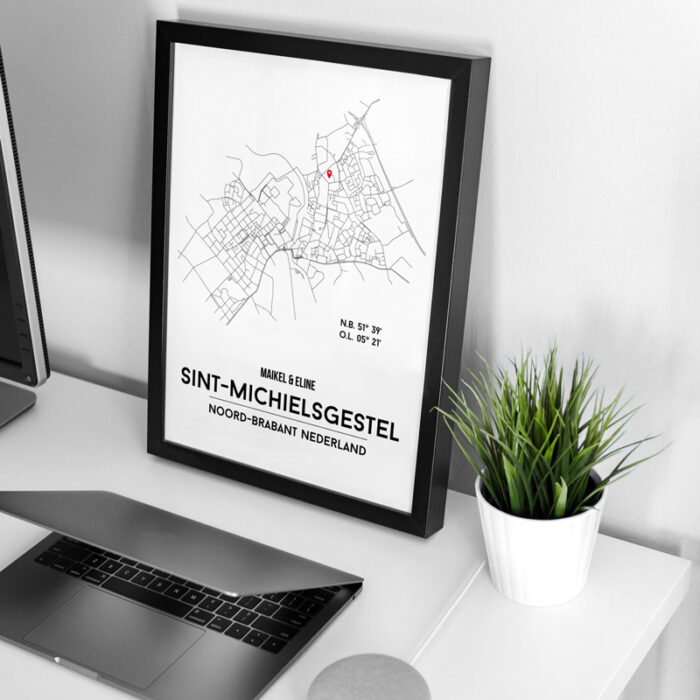 Sint-Michielsgestel city poster - Afbeelding 3