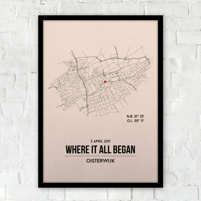 Oisterwijk city poster - Afbeelding 2
