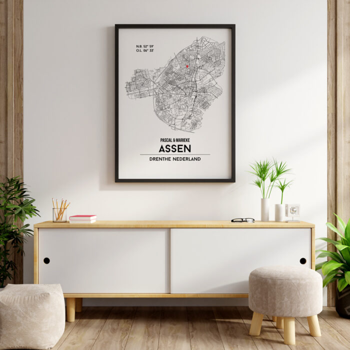 Assen city poster - Afbeelding 3