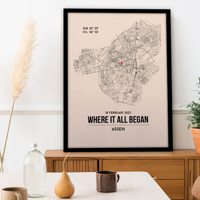 Assen city poster - Afbeelding 2