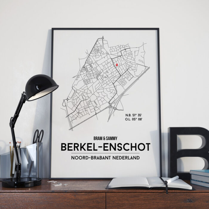 Berkel-Enschot city poster - Afbeelding 2