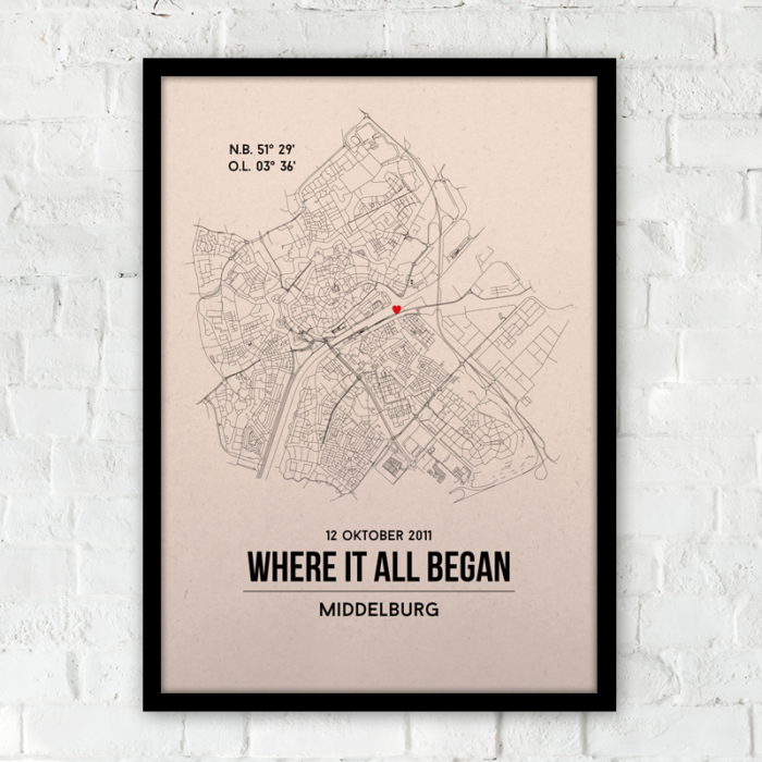 Middelburg city poster - Afbeelding 2