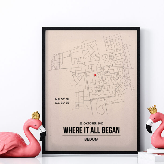 Bedum city poster - Afbeelding 2