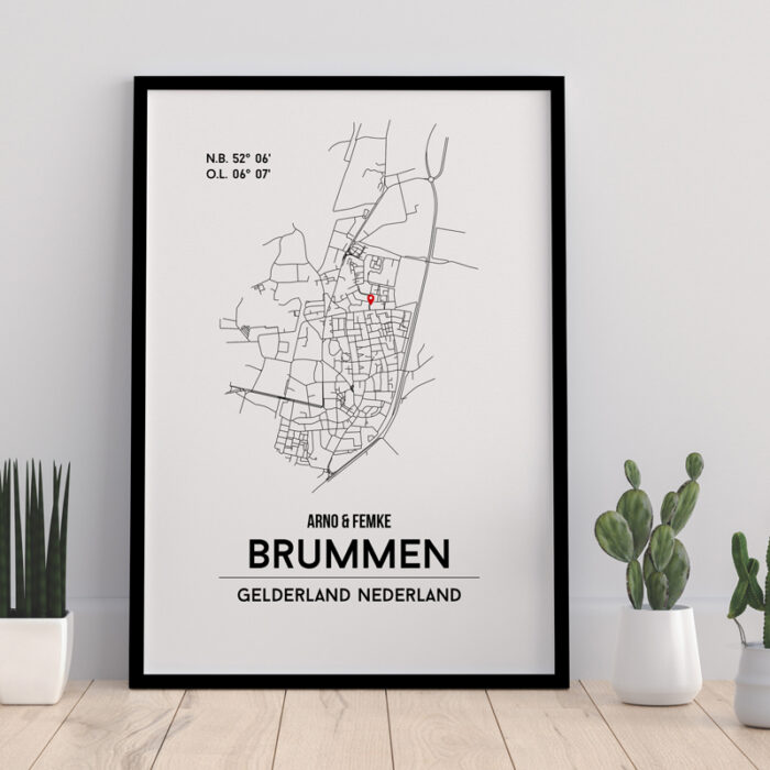 Brummen city poster - Afbeelding 2
