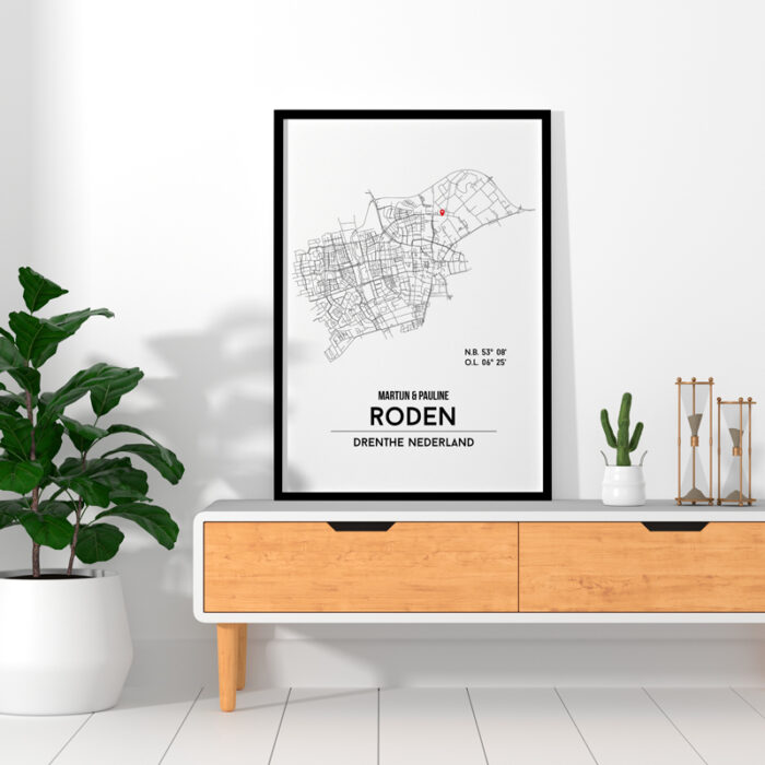 Roden city poster - Afbeelding 3