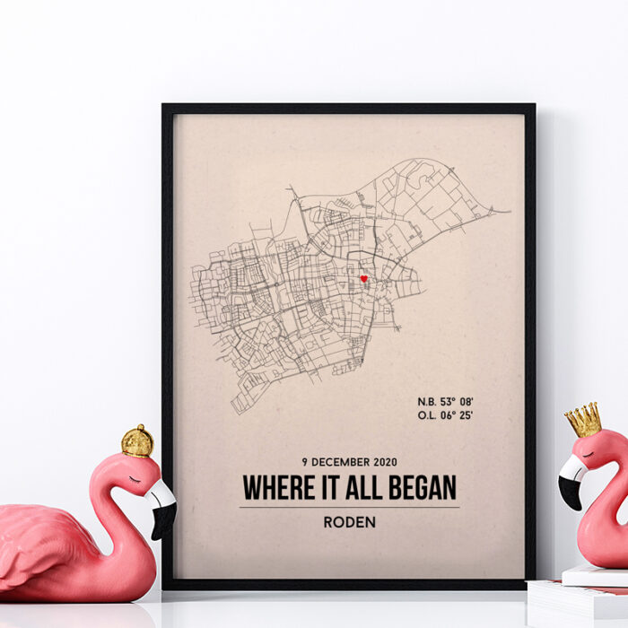 Roden city poster - Afbeelding 2