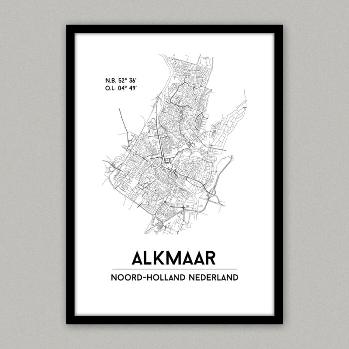Alkmaar city poster