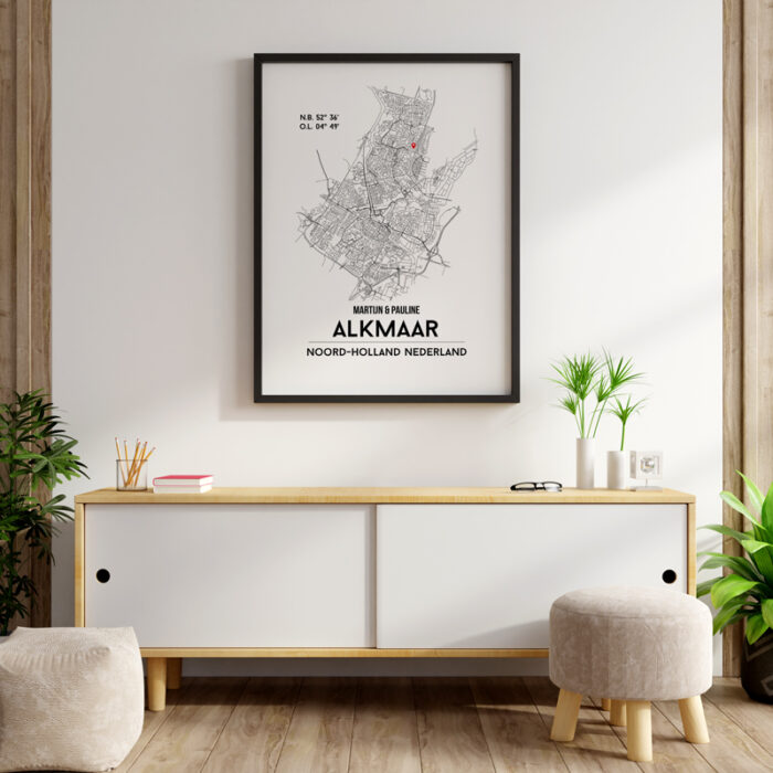 Alkmaar city poster - Afbeelding 2