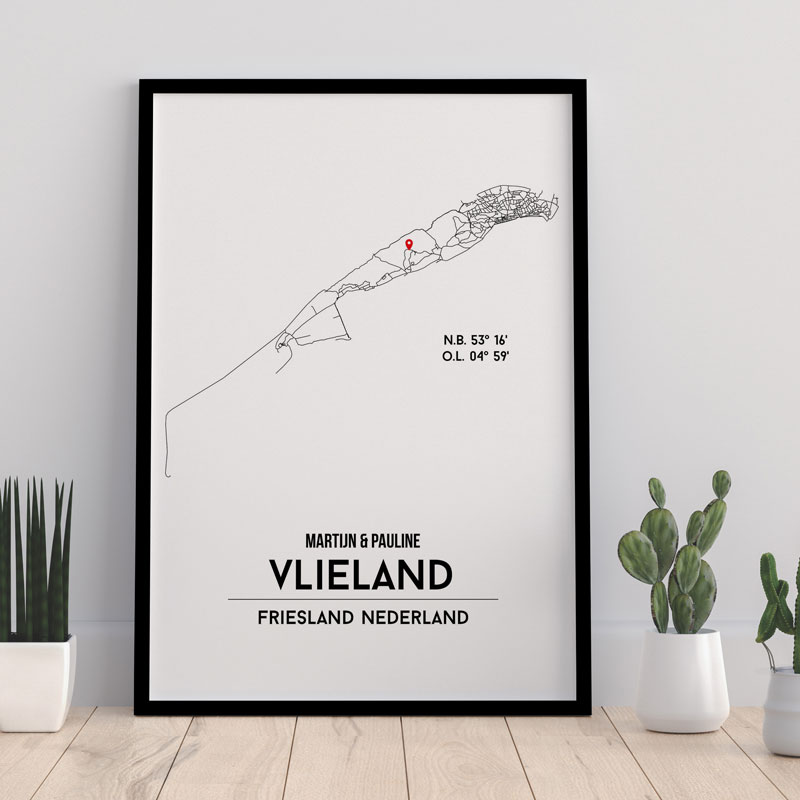 Vlieland city poster - Afbeelding 2