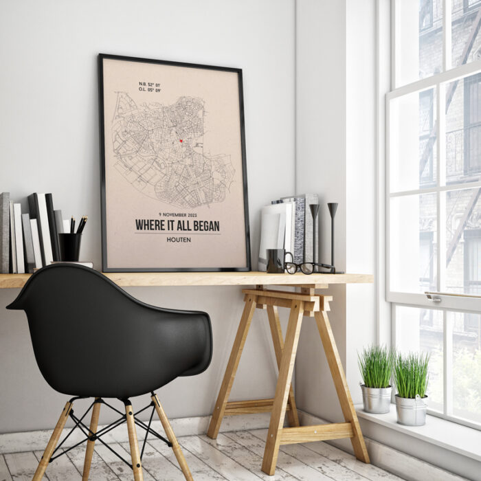 Houten city poster - Afbeelding 3