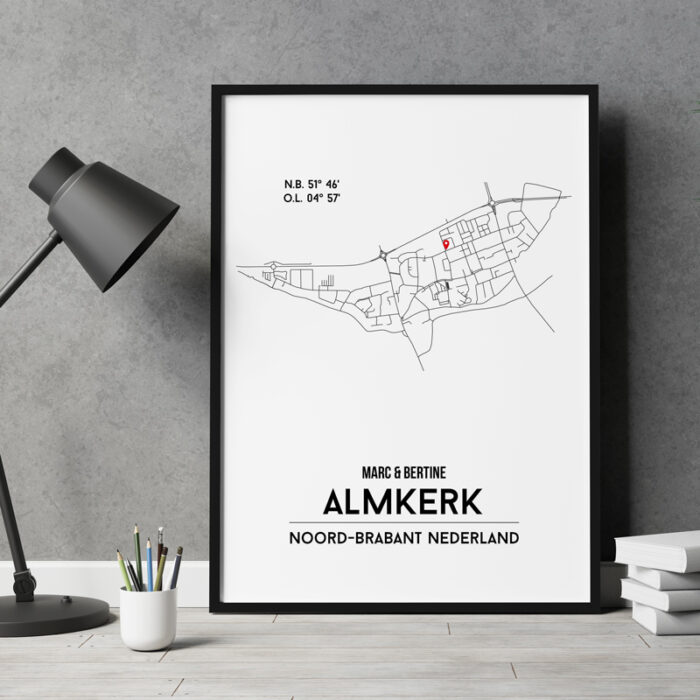 Almkerk city poster - Afbeelding 2
