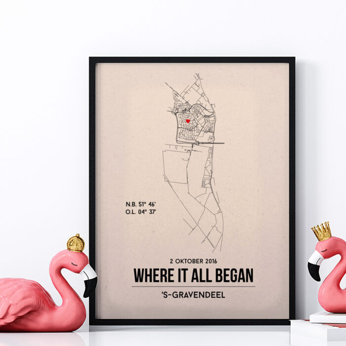 's-Gravendeel city poster - Afbeelding 3