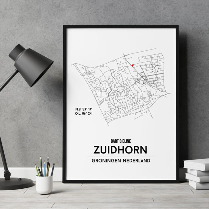Zuidhorn city poster - Afbeelding 2