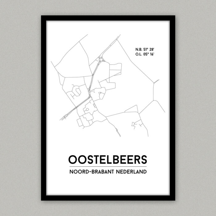 Oostelbeers city poster