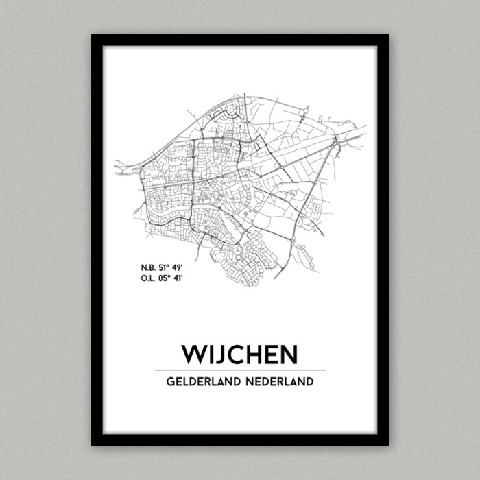Wijchen city poster
